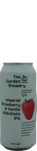 Garden Brewery Imperial Strawberry & Vanilla Milkshake IPA