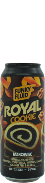 Funky Fluid Royal Cookie: Makowiec