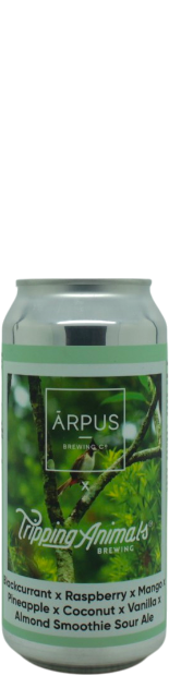 Arpus / Tripping Animals Blackcurrant X Raspberry X Mango X Pineapple X Coconut X Vanilla X Almond Smoothie Sour Ale