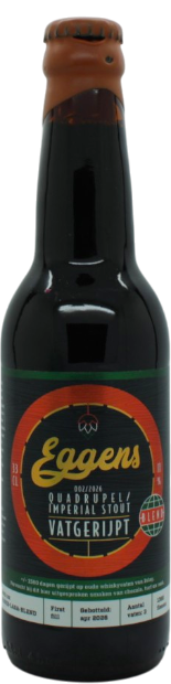 Eggens 002/2026 Quadrupel / Imperial Stout Vatgerijpt