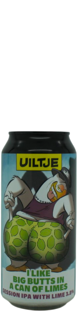 Uiltje I Like Big Butts in a can of Limes