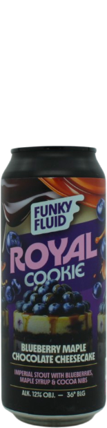  Royal Cookie: Blueberry Maple Chocolate Cheesecake