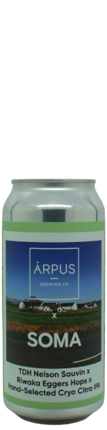 Arpus / SOMA TDH Nelson Sauvin X Riwaka Eggers Hops X Hand-Selected Cryo Citra IPA